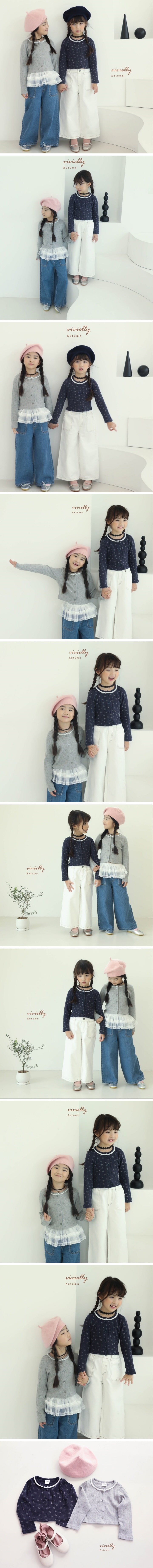 Vivielly - Korean Children Fashion - #prettylittlegirls - Emily Cardigan