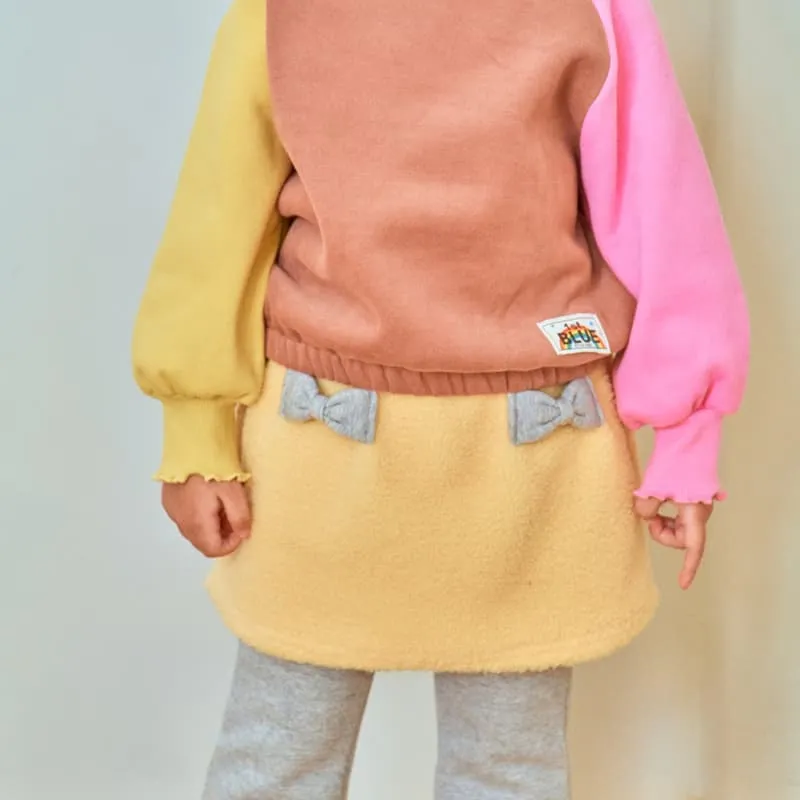 1St Blue - Korean Children Fashion - #discoveringself - Ribbon Skirt Bootscut Pants