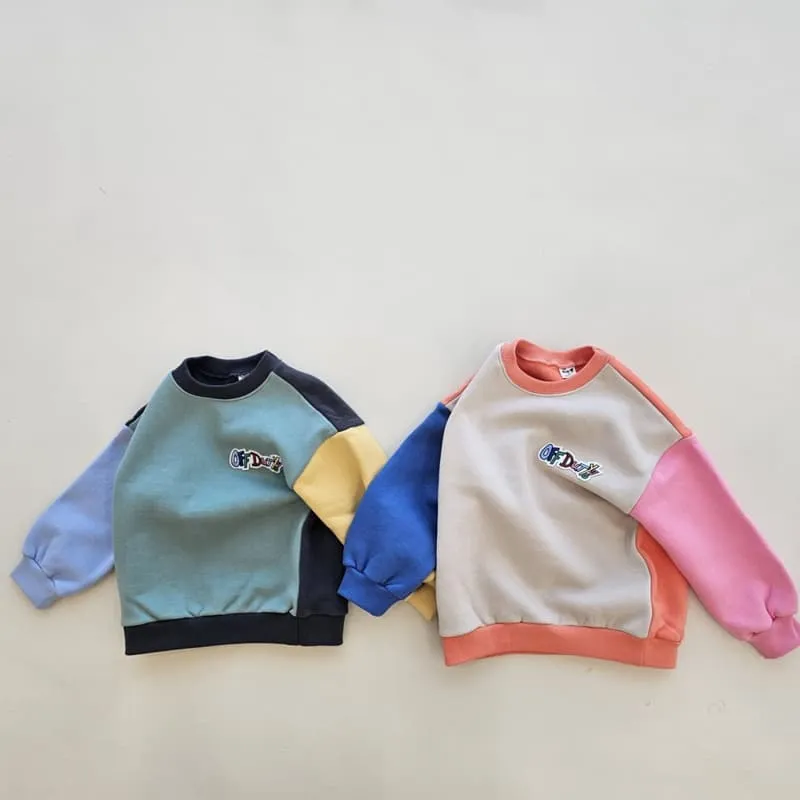 1St Blue - Korean Children Fashion - #minifashionista - Off Duty Fleeced Colored Top - 9