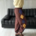 Argyle Jogger Pants