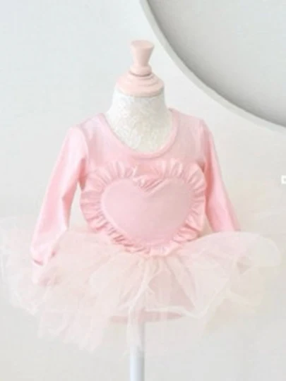 Heart Frill Ballet Suit