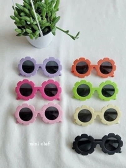 Neon Flower Sunglasses