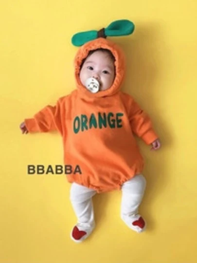 Orange Bodysuit