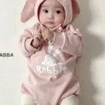 Rabbit Suit Bonnet