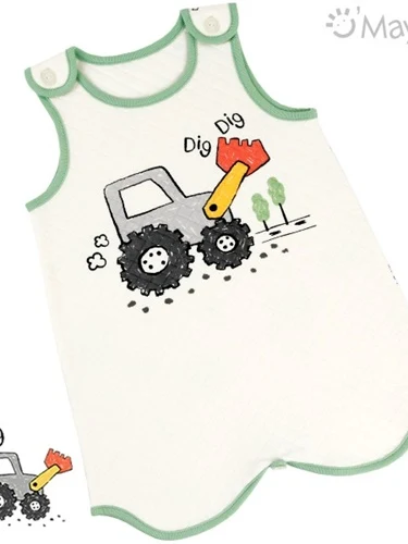 Dig Tractor Sleep Vest