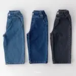 Wide Denim Pants