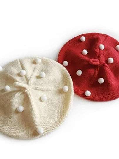 Pom Pom Beret