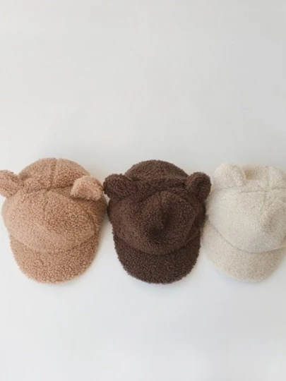 Bear Winter Fleece Cap