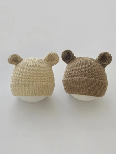 Bear Knit Beanie