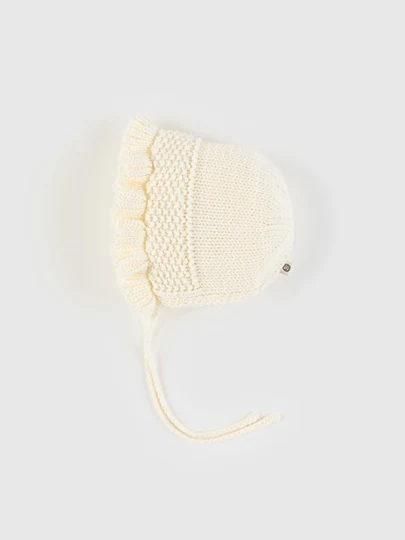 Brina Knit Baby Bonnet