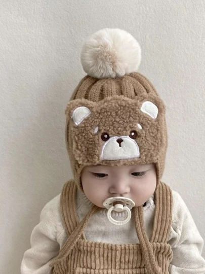 Bear Bubble Beanie