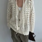 Love Punching Knit Cardigan