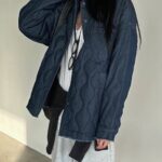 Denim Shirts Padded Jacket