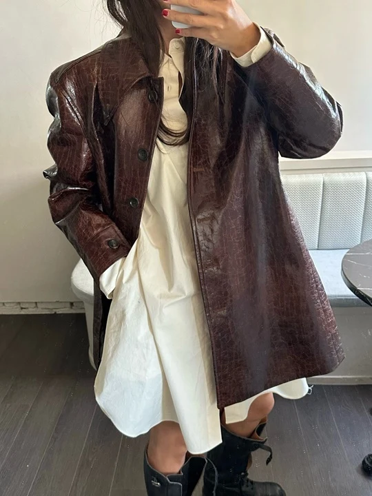 Kate Slit Trench Jacket