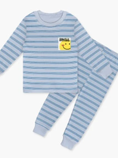 Smile Blue Fleece Easywear