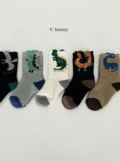 Five Dragon Socks Set