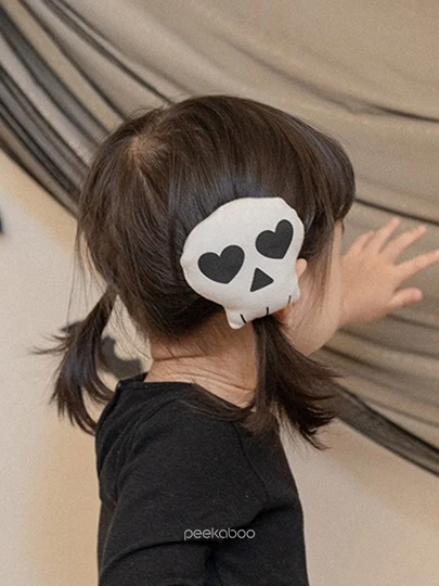 Heart Skull Hairpin