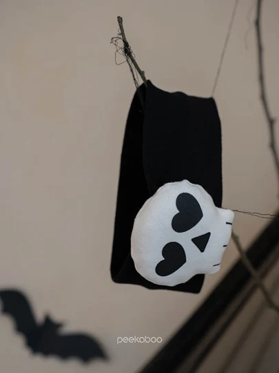 Heart Skull Hairband