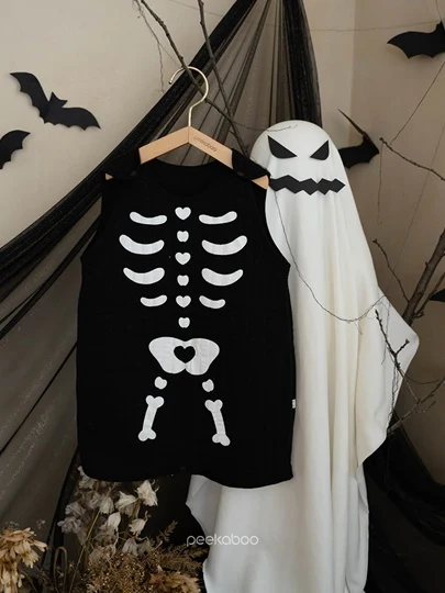 Heart Skull Sleeping Vest