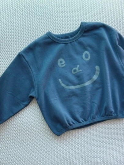 Blue Face Sweatshirt