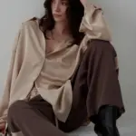 Oversized Silky Shirt