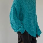 Wool Twist Round Knit Pullover