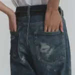 Digital Denim Pants