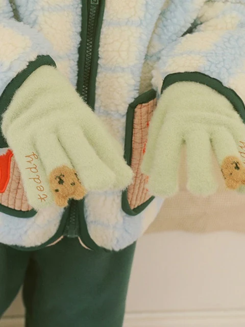 Peekaboo Knit Gloves