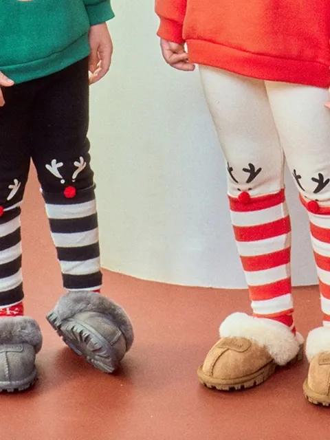 Rudolph Fleeced Span Leggings