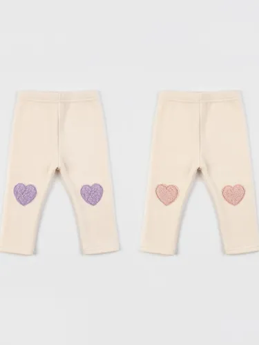 Amor Fleece Baby Leggings