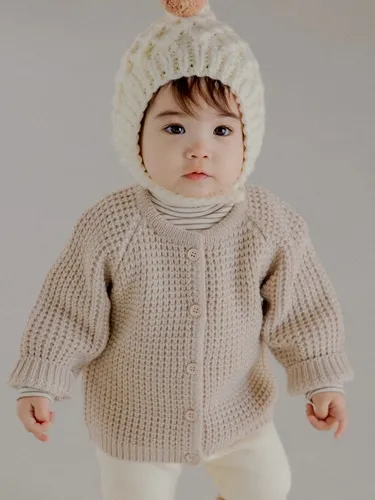 Linda Knit Baby Cardigan