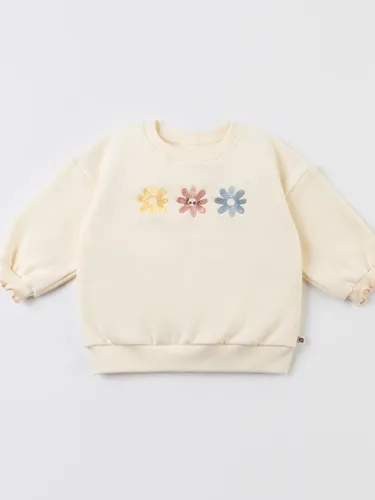 Flora Fleece Baby Sweatshirt