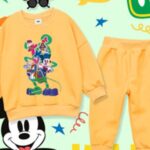 Color Mickey Top Bottom Set