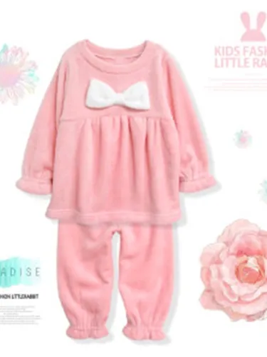 Lovely Ribbon Winter Pajamas