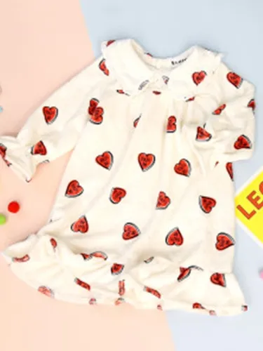 Heart Winter Pajamas One-piece