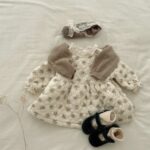 Flower Heart Quilted Dress (Baby)