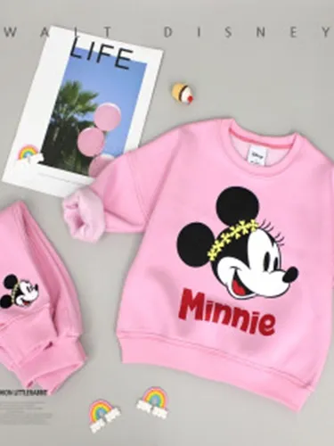 Warm Minnie Fleeced Set