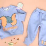 Warm Dumbo Fleeced Set