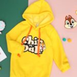 Dale Fleeced Long Hoodie One-piece