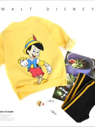 Pinocchio Fleeced Leggings Set