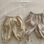 Peach Check Pants (Baby)