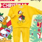 Donald Christmas Fleeced Set