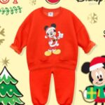 Mickey Christmas Fleeced Set