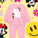 Initial Minnie Fleeced Set