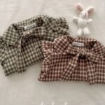 Check Ribbon Blouse (Baby)