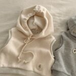 Popcorn Hooded Vest (Baby)