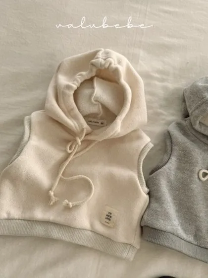 Popcorn Hooded Vest (Baby)