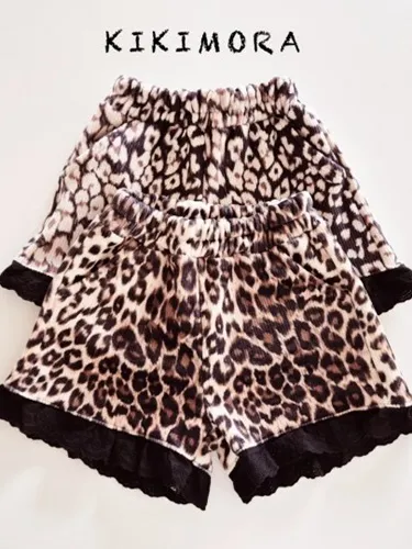 Leopard Lace Shorts