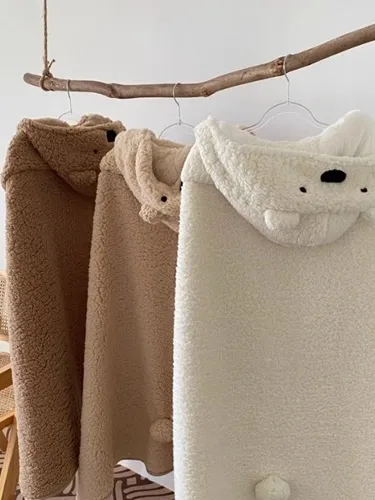 Bear Hooded Blanket