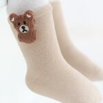 Bear Patch Socks